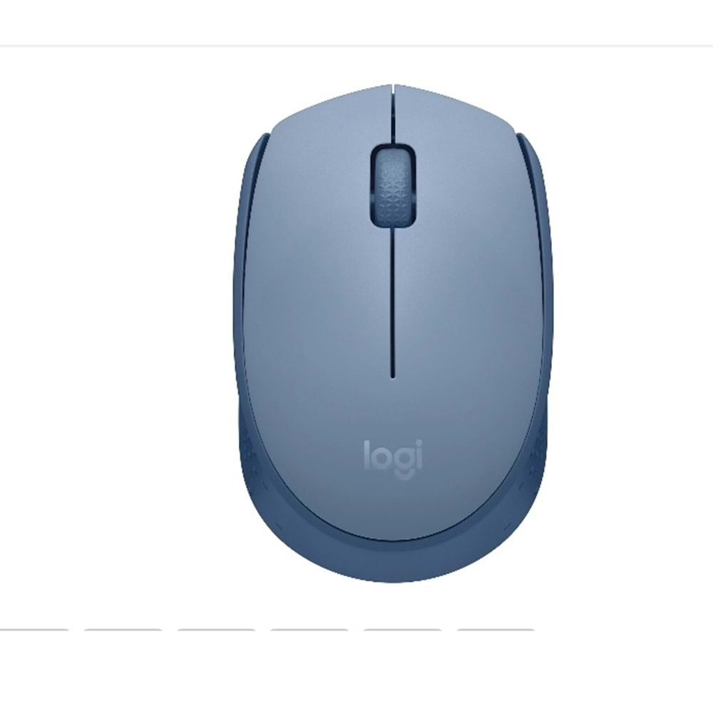 LOGITECH MOUSE KABLOSUZ M171 NANO USB MAVI GRI