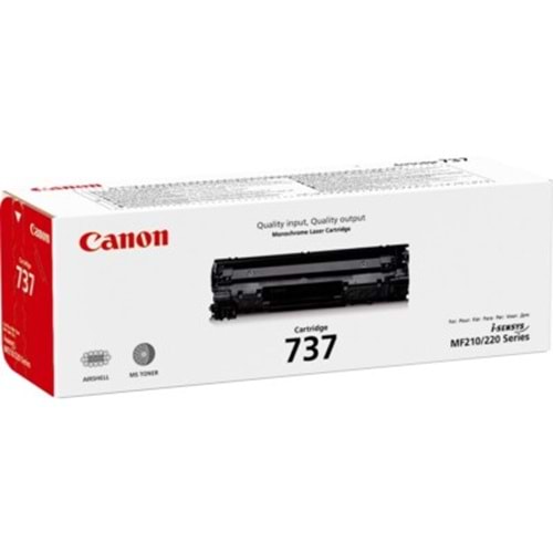 CANON TONER ORJİNAL CRG-737 (M125-M126-M127-M201-M225/MF210-MF220)