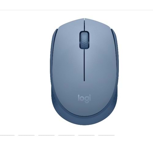 LOGITECH MOUSE KABLOSUZ M171 NANO USB MAVI GRI