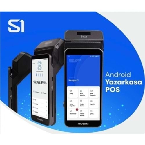 HUGIN YAZARKASA POS S1 ANDROID 4G