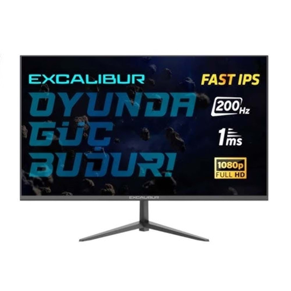 CASPER EXCALIBUR FLAT MONİTÖR LCD 23.8” FHD IPS LED 200HZ 1MS HDMI/DP
