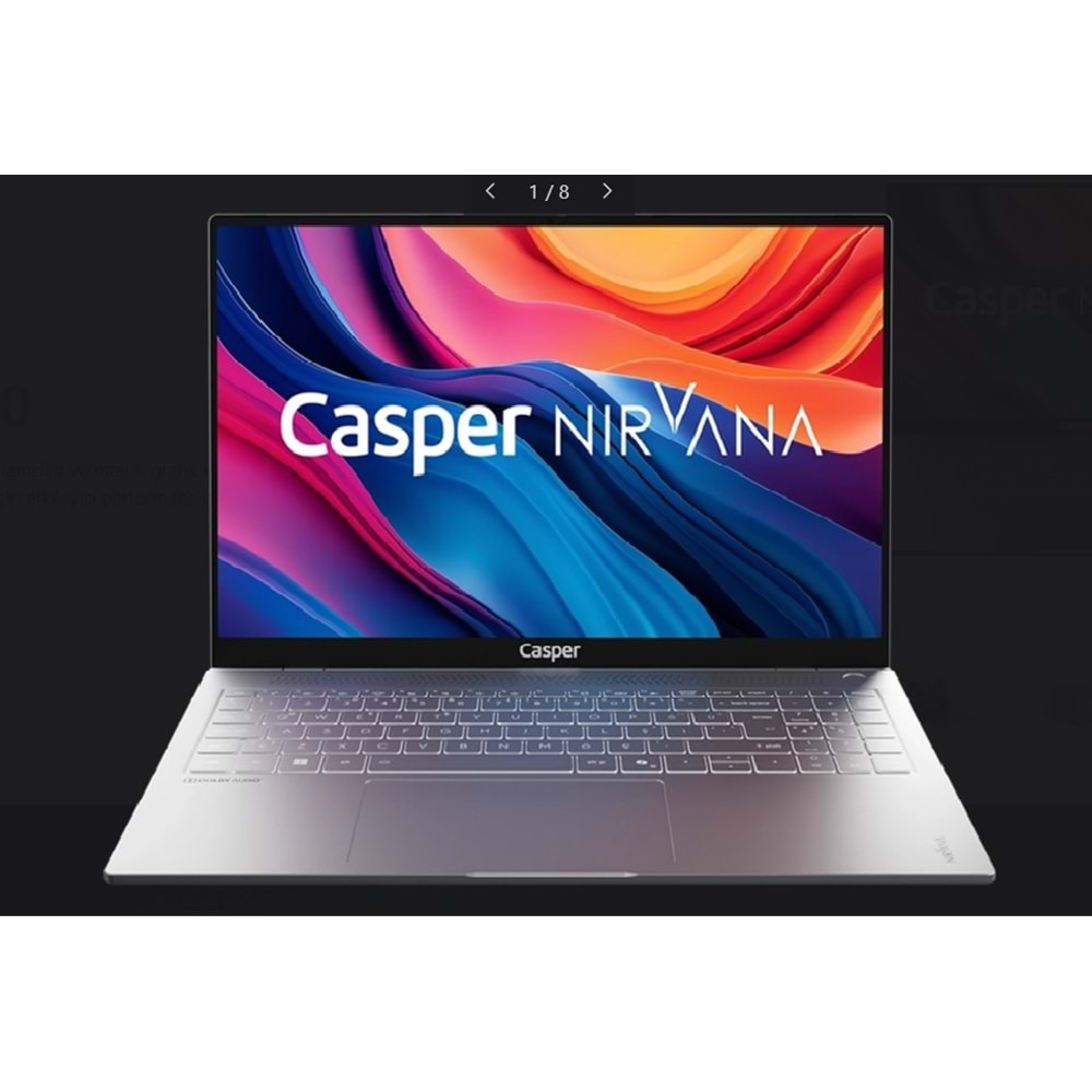 CASPER NIRVANA NOTEBOOK I5-13420H/24GB RAM/500GB NVME SSD/16